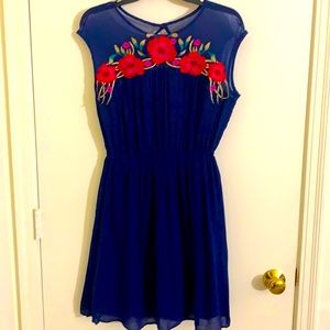 Blue Chelsea & Violet dress, XS, perfect for Spring!!